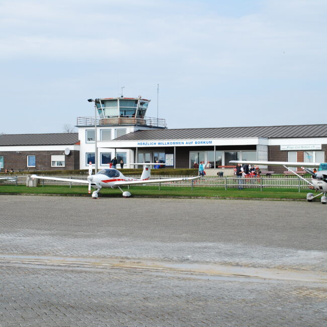 Borkum Flugplatz, Nordsee, Nordseeinsel, Wattenmeer, Watt, Welterbe