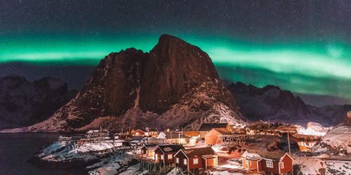 Hamnoy Nordlicht
