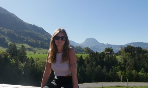 Restaurant ChezBudji Ausblick Moleson Vanessa3